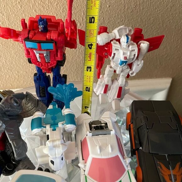 Transformers Action Figure Lot Step 1 4.5 inch Vehicles lot of 9 - Picture 11 of 16